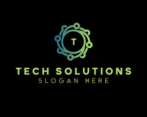 Tech Software Digital logo design