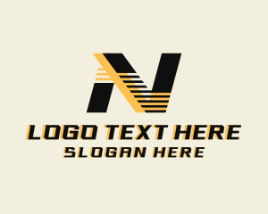 Professional Business Letter N Logo