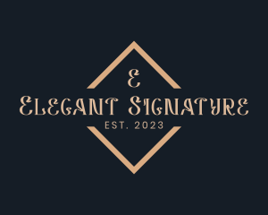 Elegant Apparel Boutique  logo design