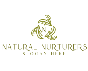 Nature Wellness Garden logo design