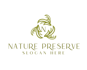 Nature Wellness Garden logo design