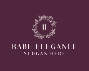 Elegant Floral Garden logo design