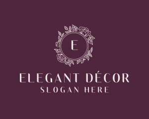 Elegant Floral Garden logo design