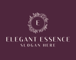 Elegant Floral Garden logo design