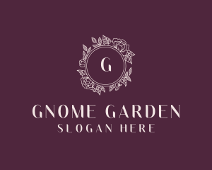 Elegant Floral Garden logo design