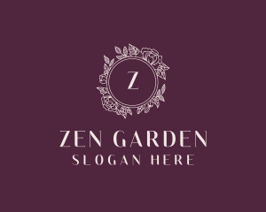 Elegant Floral Garden logo design