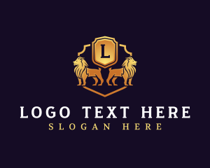 Lion Regal Crest logo