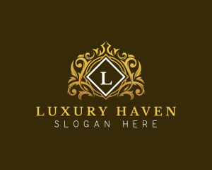 Luxurious Crown Monarchy logo design