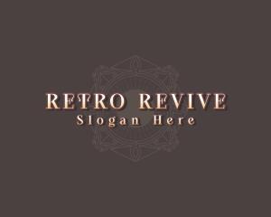 Vintage Retro Boutique logo design