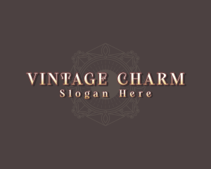 Vintage Retro Boutique logo design