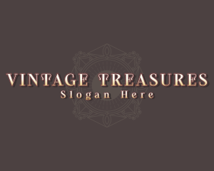 Vintage Retro Boutique logo design