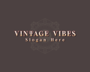 Vintage Retro Boutique logo design