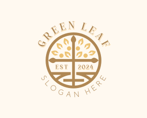 Organic Botanical Gardening logo design