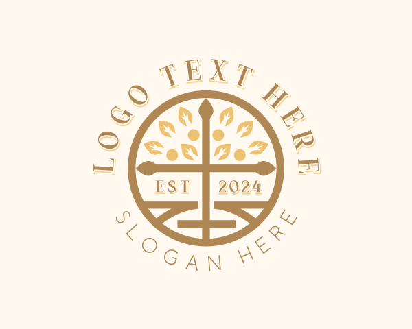 Organic Botanical Gardening logo