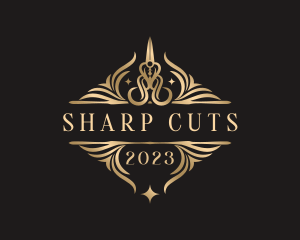 Luxury Scissors Shears logo