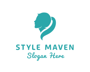 Woman Beauty Styling  logo design