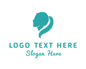 Woman Beauty Styling  Logo