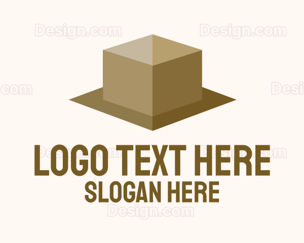 Simple Cardboard Box Logo