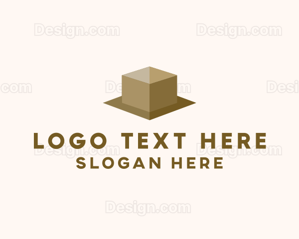 Simple Cardboard Box Logo