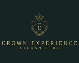 Luxury Crown Shield logo