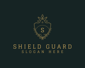 Luxury Crown Shield logo design