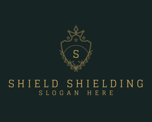 Luxury Crown Shield logo