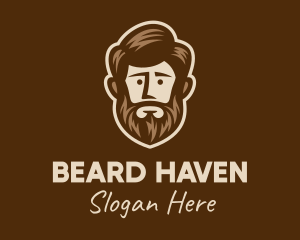 Beard Man Grooming logo design