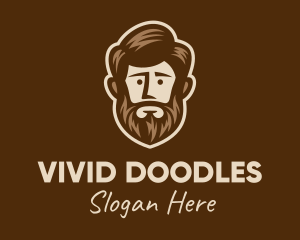 Beard Man Grooming logo design