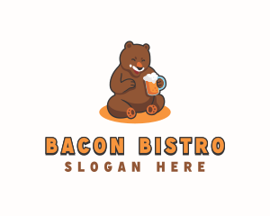 Bear Beer Bistro logo design