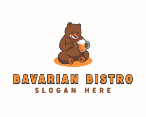 Bear Beer Bistro logo design