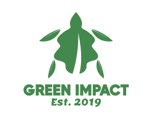 Green Leaf Tortoise logo
