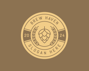 Beer Distiller Brewery logo design