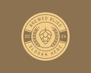 Beer Distiller Brewery logo design