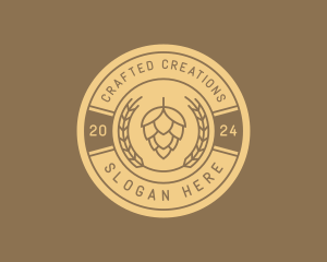 Beer Distiller Brewery logo design