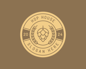 Beer Distiller Brewery logo design