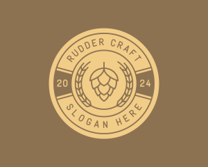 Beer Distiller Brewery logo design