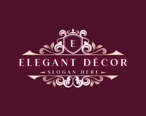 Elegant Crown Boutique logo design