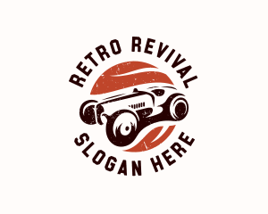 Vintage Racing Car logo