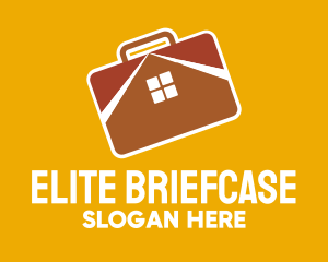 Brown Home Briefcase logo design