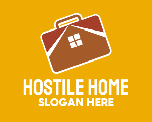 Brown Home Briefcase logo design