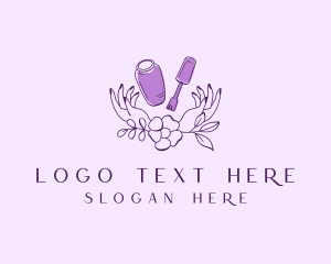 Floral Manicure Nail Salon logo