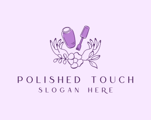 Floral Manicure Nail Salon logo