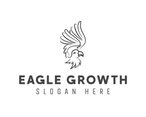 Eagle Wings Nature logo design