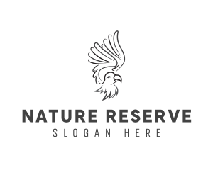 Eagle Wings Nature logo design