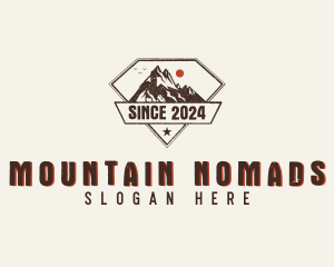 Nature Mountain Summit logo design