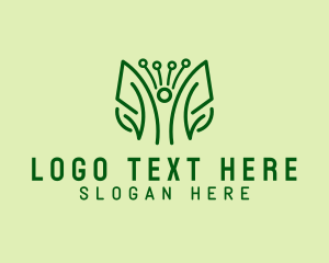 Herbs - Minimalist Leaf Herbs logo design