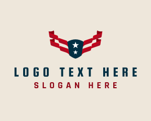 Veteran American Ribbon logo