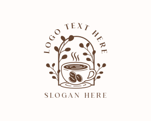 Coffee Bean Cup Cafe logo