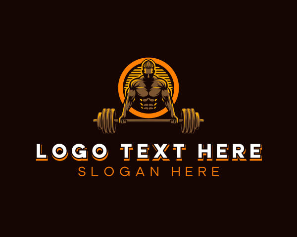 Strongman logo example 2