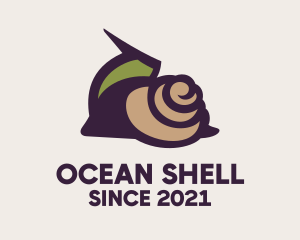 Garden Snail Pest  logo design